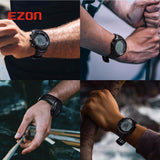 New Ezon Multifunctional Hiking Watch Men's Sport Digital Watch Hours Altimeter Barometer Compass Thermometer Climing Wristwatch